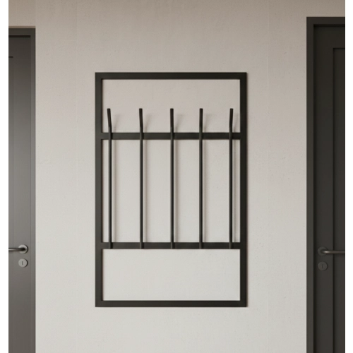 Wieszak ścienny metalowy Rozmiary Kolory WM-3